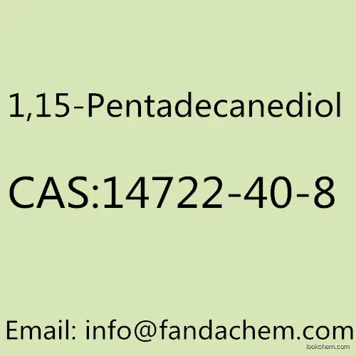 1,15-Pentadecanediol, CAS NO: 14722-40-8