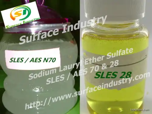 Sodium Lauryl Ether Sulphate SLES 70 and 28 for Shampoo(68585-34-2)