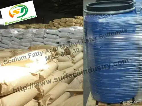 ECO-Friendly Raw Material Sodium Methyl Ester Sulphonate MES 80 and 30 for Detergent