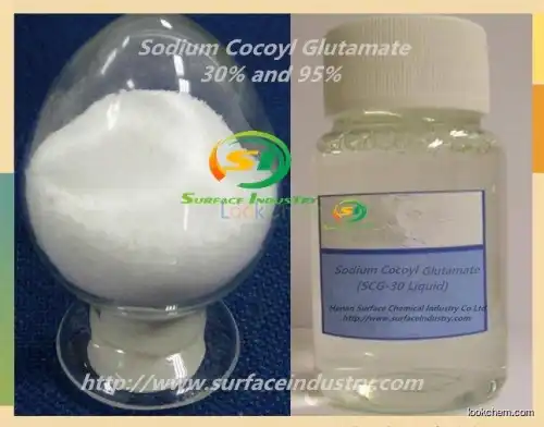Mild Amino Acid Surfactant Sodium Cocoyl Glutamate SCG 30% and 95%