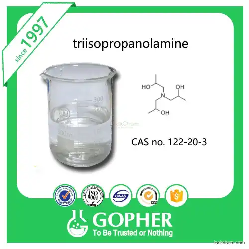 triisopropanolamine TIPA 85% 98% for cement grinding aids CAS:122-20-3