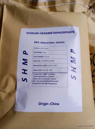 Industrial Grade Sodium Hexametaphosphate 68% SHMP in Water Treatment