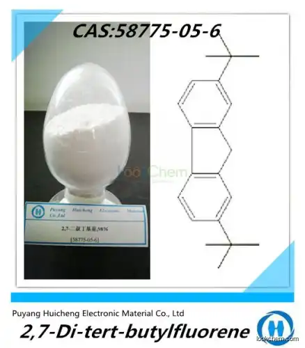 manufacturer of 2,7-Di-tert-butylfluorene   made in CHina