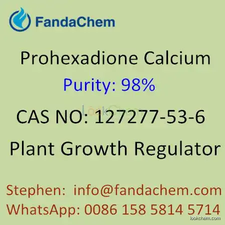 Prohexadione Calcium 98% (acylcyclohexanediones;Regalis Plus), CAS NO: 127277-53-6 from fandachem