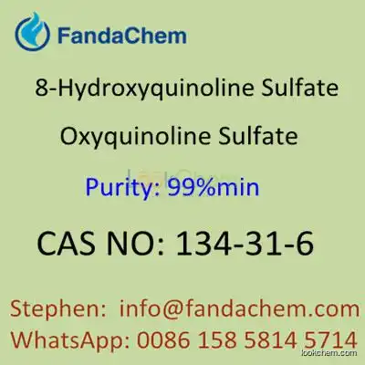 8-Hydroxyquinoline Sulfate 99%min, CAS NO: 134-31-6