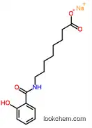 sodium,8-[(2-hydroxybenzoyl)amino]octanoate   SNAC