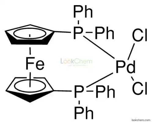 [1,1'-Bis(diphenylphosphino)ferrocene]palladium(II) chloride CAS NO.72287-26-4  PdCl2(dppf)