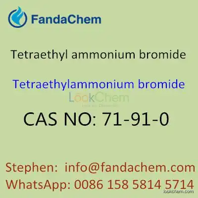 Tetraethyl ammonium bromide, CAS NO: 71-91-0