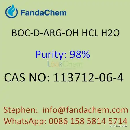 BOC-D-ARG-OH HCL H2O , CAS NO: 113712-06-4