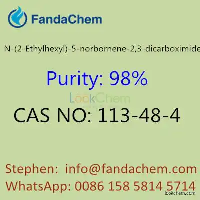 N-(2-ETHYLHEXYL)-5-NORBORNENE-2,3-DICARBOXIMIDE CAS NO.: 113-48-4