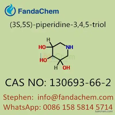 (3S,5S)-piperidine-3,4,5-triol, CAS NO: 130693-66-2