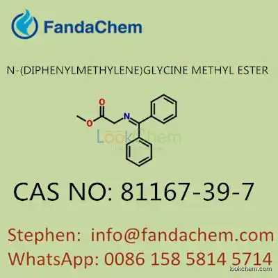 N-(DIPHENYLMETHYLENE)GLYCINE METHYL ESTER, CAS NO: 81167-39-7