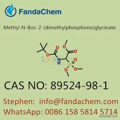 Methyl N-Boc-2-(dimethylphosphono)glycinate, cas no. 89524-98-1