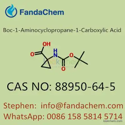 Boc-1-Aminocyclopropane-1-Carboxylic Acid,  CAS NO.88950-64-5