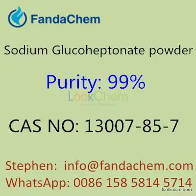 Sodium Glucoheptonate powder 99%, CAS NO.13007-85-7