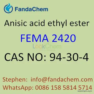 FEMA 2420, Anisic acid ethyl ester, CAS NO: 94-30-4