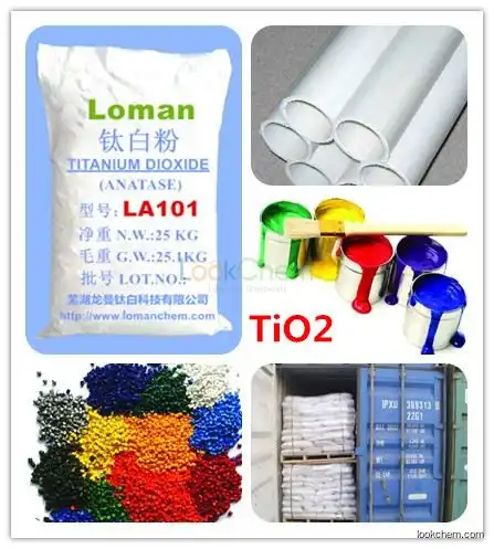 Best Price White Pigment TiO2 Anatase Grade Paints Industry Use Titanium Dioxide(13463-67-7)