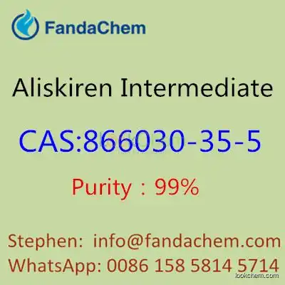 Top1 supplier and exporter of cas no 866030-35-5 Aliskiren Intermediate in China