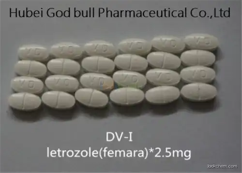 Letrozole Femara tablets Anti Estrogen Steroids Ai Combat Breast Cancer Treatment(112809-51-5)