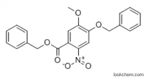 benzyl 4-(benzyloxy)-5-methoxy-2-nitrobenzoate