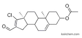 (3S,8R,9S,10R,13S)-17-chloro-16-formyl-10,13-dimethyl-2,3,4,7,8,9,10,11,12,13,14,15-dodecahydro-1H-cyclopenta[a]phenanthren-3-yl acetate