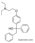alpha-[4-[2-(diethylamino)ethoxy]phenyl]-alpha-phenylphenethyl alcohol