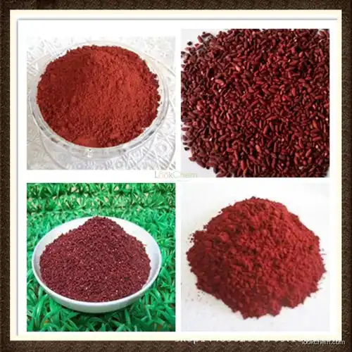 Chinese high quality price natural red yeast rice extract powder offer free sample(75330-75-5)