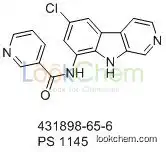 PS-1145; CHEMBL79004; N-(6-Chloro-9H-beta-carbolin-8-yl)-nicotinamide