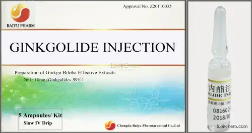 Ginkgolide Injection(90045-36-6)