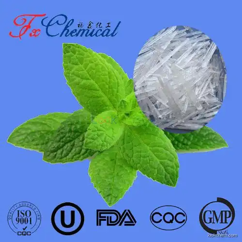 Natural menthol crystals CAS 2216-51-5 of USP/BP/CP standard