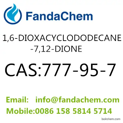 1,6-DIOXACYCLODODECANE-7,12-DIONE,cas:777-95-7 from fandachem