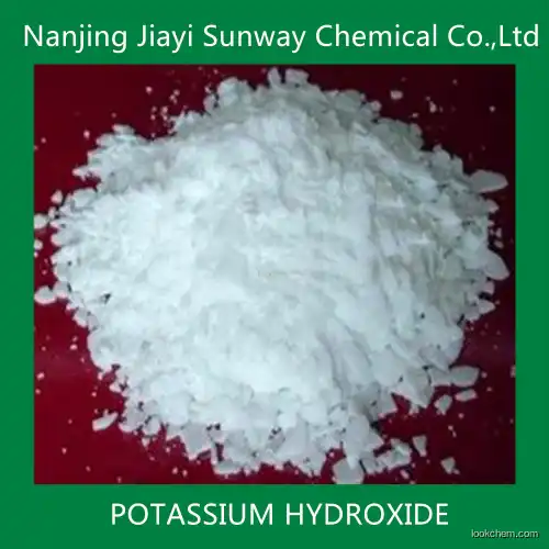 Sunway supply 90% white flake potassium hydroxide KOH