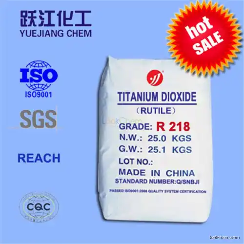 hot sale rutile titanium dioxide R218 for paint & coating(13463-67-7)