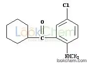 5-chloro-2-(methylaminophenyl)cyclohexylemthanone