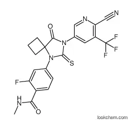 Benzamide,4-[7-[6-cyano-5-(trifluoromethyl)-3-pyridinyl]-8-oxo-6-thioxo-5,7-diazaspiro[3.4]oct-5-yl]-2-fluoro-N-methyl
