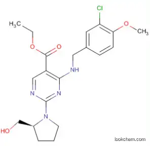 Customized Synthesis of High Purity (S)-4-(3-Chloro-4- Methoxybenzylamino)-5- Ethoxycarbonyl-2-(2-Hydroxymethyl -1-Pyrrolidinyl)Pyrimidine(330785-83-6)