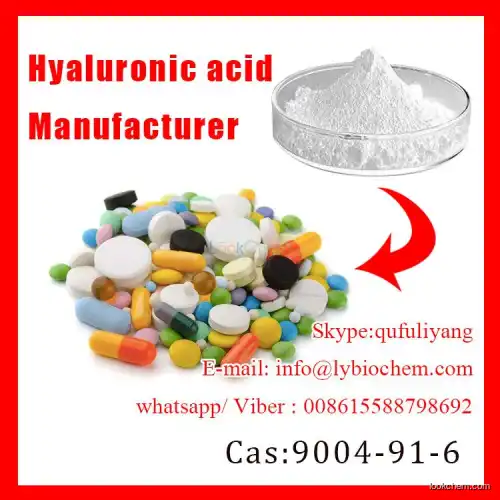 Eye Drop Grade Sodium Hyaluronate HA Powder(9067-32-7)