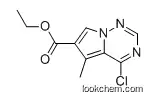 Ethyl 4-chloro-5-methylpyrrolo[1,2-f][1,2,4]triazine-6-carboxylate