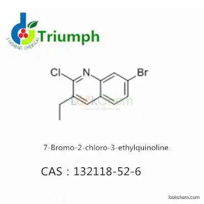 7-Bromo-2-chloro-3-ethylquinoline  132118-52-6