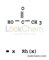 Hexa(acetato)-μ-oxotris(aqua)trirhodium(III) acetate