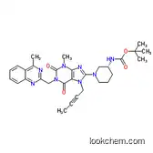Tert-butyl((3s)-1-(7-(but-2-yn-1-yl)-3-Methyl-1-((4-Methylquinazolin-2-yl) Methyl)-2,6-dioxo-2,3,4,5,6,7-hexahydro-1h-purin-8-yl)piperidin-3-yl)carbaMate