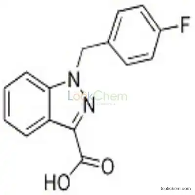 50264-63-6 1-[(4-Fluorophenyl)methyl]-1H-indazole-3-carboxylic acid