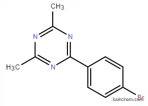 2-(4-bromophenyl)-4,6-dimethyl-1,3,5-triazine
