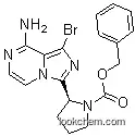 S)-2-(8-Amino-1-bromo-imidazo[1,5-a]pyrazin-3-yl)-pyrrolidine-1-carboxylic acid benzyl ester(1420478-88-1)