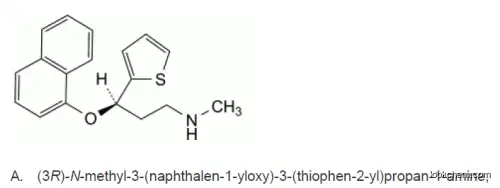 (3R)-N-methyl-3-naphthalen-1-yloxy-3-thiophen-2-ylpropan-1-amine