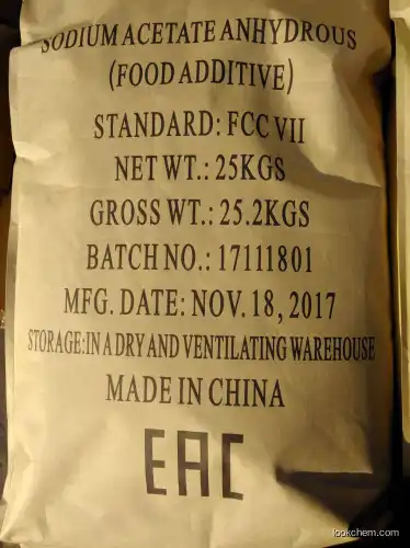 HOT SALE SODIUM ACETATE ANHYDROUS(127-09-3)