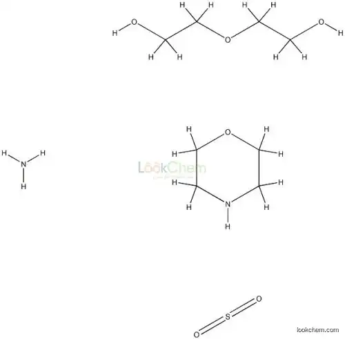 102424-23-7 Ethanol, 2,2-oxybis-, reaction products with ammonia, morpholine derivs. residues, reaction products with sulfur dioxide