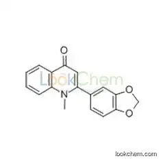 1-methyl-2-[3',4'-(methylenedioxy)phenyl]-4-quinolone