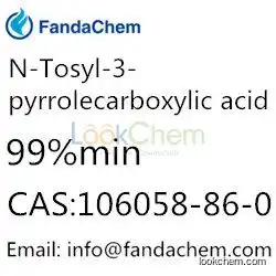 N-Tosyl-3-pyrrolecarboxylic acid  99%min,(N-Tosyl-1H-pyrrole-3-carboxylic acid;1-Phenylsulfonylpyrrole-3-carboxylic acid) from fandachem