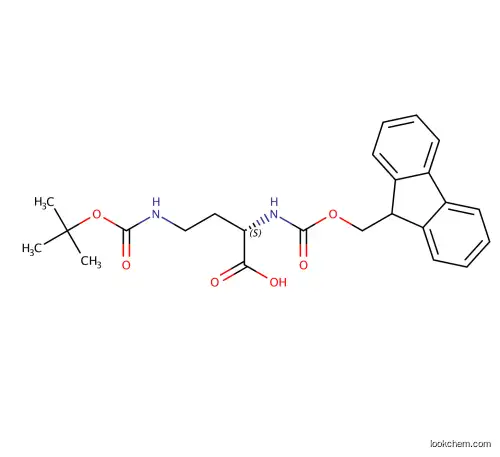 Fmoc-Dab(Boc)-OH, Fmoc-N4-Boc- L-2,4-Diaminobutyric Acid, MFCD00151941(125238-99-5)